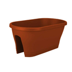 Кашпо на перила d 60 18л Терракот