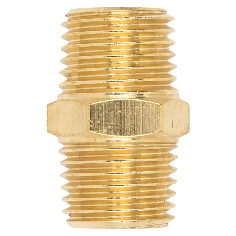 Соединитель резьбовой наруж. резьба 1/4''x 1/4'' Forsage F-MM04/04