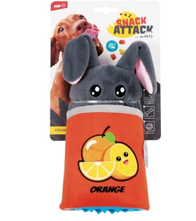Игрушка мягкая для собак СНЭК АТАК Оскар с дозатором угощений Mpets 10651499