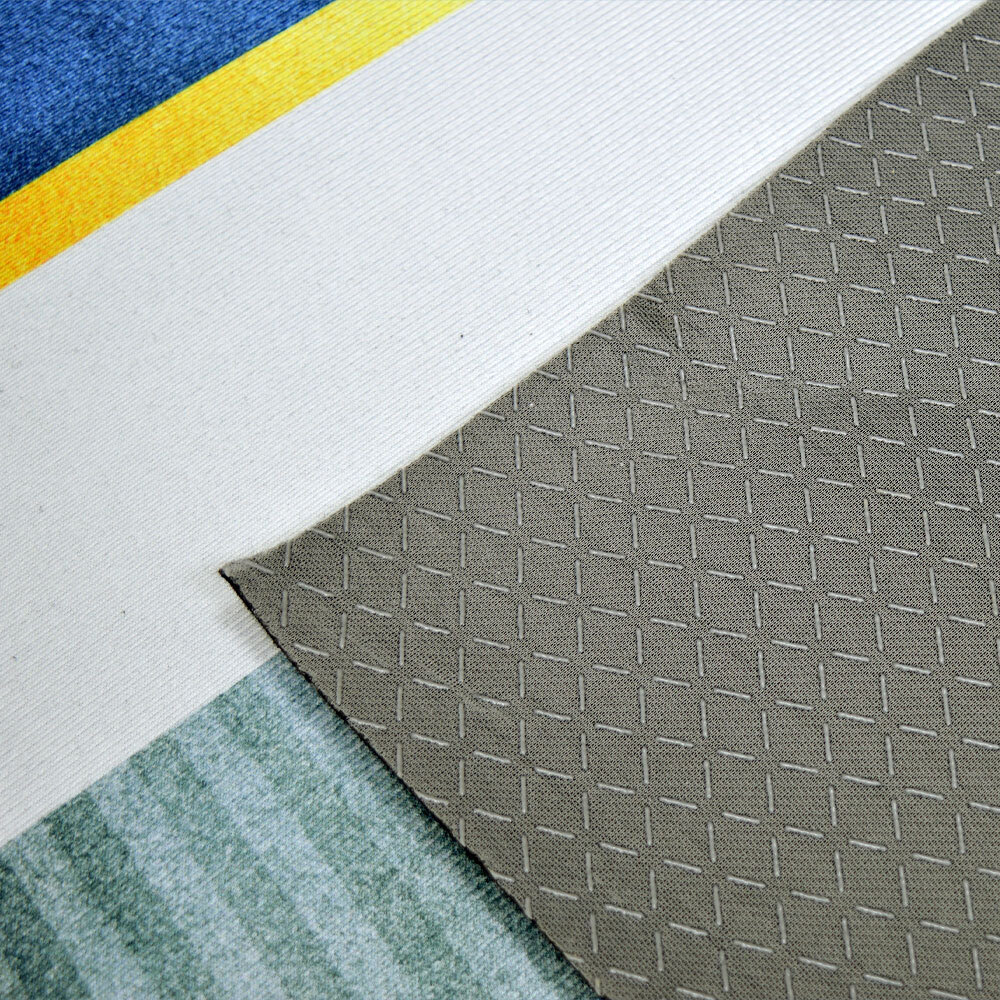 Коврик 80*120см, искусственный войлок/полиэстер, основа ПВХ (силикагель), NN2025-42