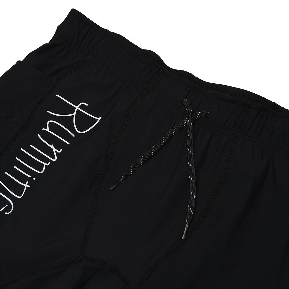 Шорты Running Religion Cargo Tights Stone Logo черные