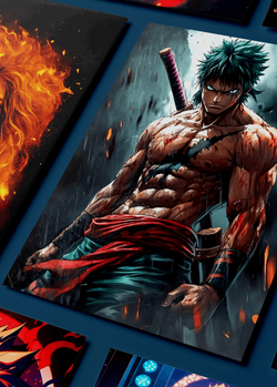 Картина на стену на металле от MetallSubArt "One Piece"