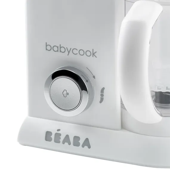 Блендер-пароварка Beaba Babycook Solo White Silver