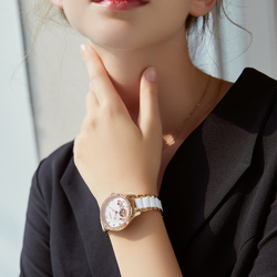 STARKING Mechanical Movement Watch Women"s Watch White Dial