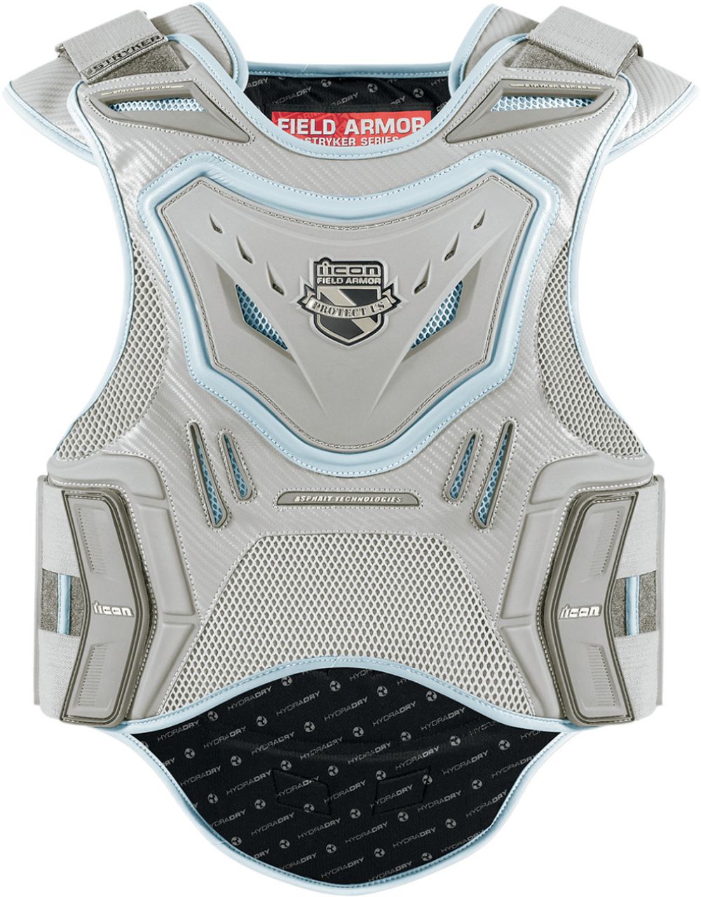 Мотожилет - ICON STRYKER VEST (женский, серый)