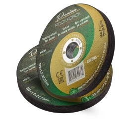 Круг отрезной по металлу 125x1,2x22,2мм(20шт к-т) RockFORCE RF-CW505 PREMIUM[20шт к-т]