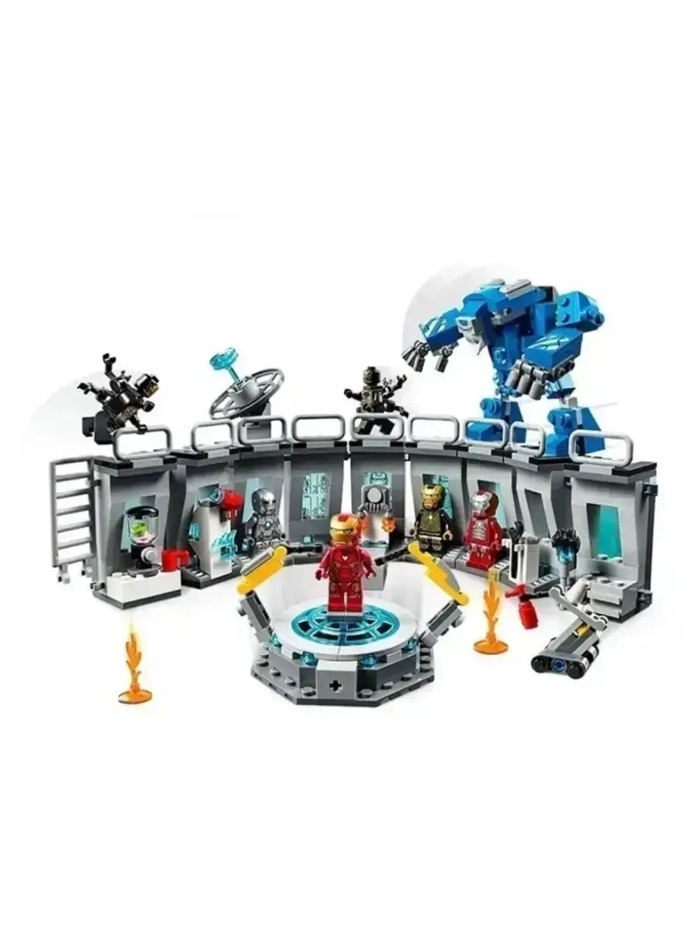 Конструктор Лаборатория Железного Человека 608 деталей