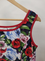 Платье П-012/крупныерозы