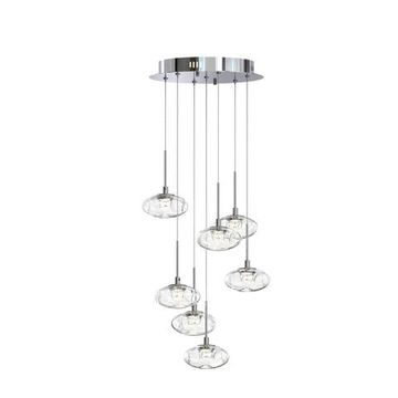 Подвесной светильник 49W 3500K APL.073.16.07 хром Sacha Aployt