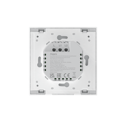 Настенный выключатель H1 EU(без нейтрали, 2 клавиши) AQARA, модель WS-EUK02