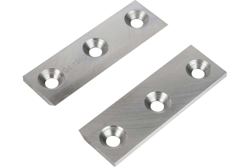 Нож (2 шт.; 105x34 мм; 39 мм меж. ось; 3 отв.) для измельчителя бензинового SB76/SB100E Patriot (1165) 809005203