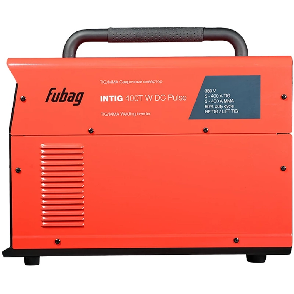 FUBAG INTIG 400 T W DC ПУЛЬС (PULSE) сварочный полуавтомат инверторный с горелкой FB TIG 18 5P 4m, блоком ж/о Cool 70 и тележкой 31454.5