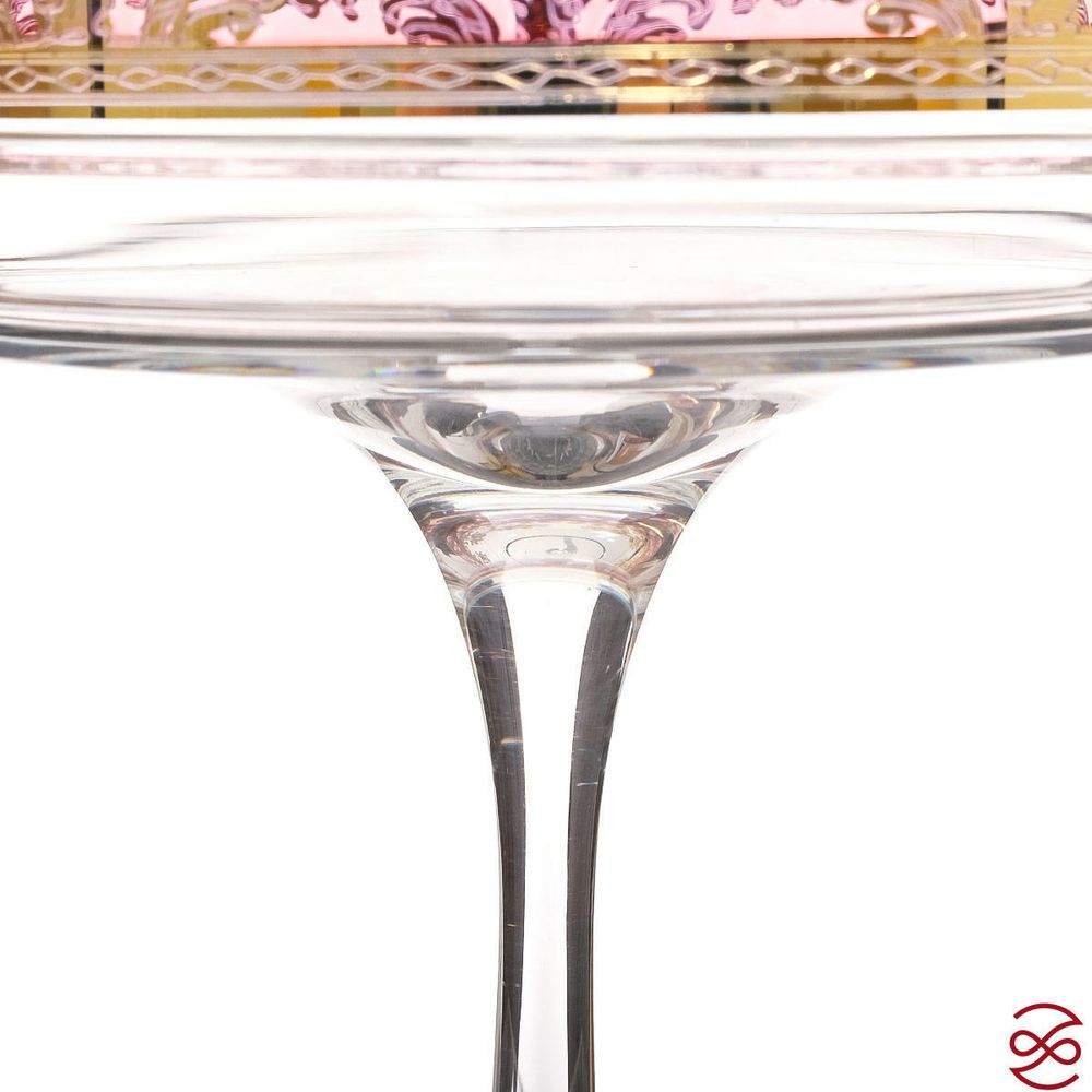 Тортница с крышкой GOLD TIMON д.12 см, в.22 см