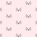 Муслиновая пеленка Cat (pink)