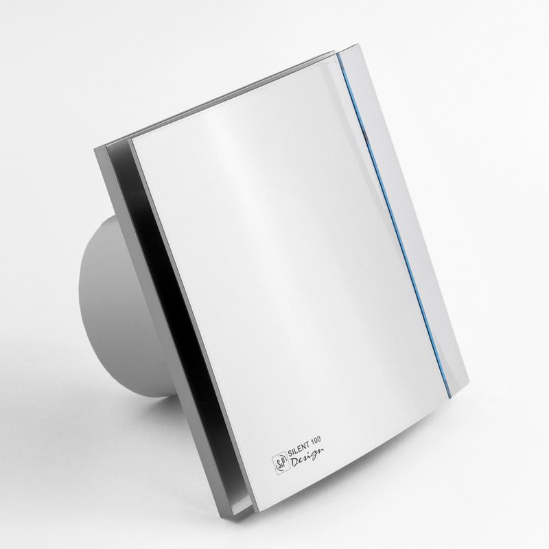 Накладной вентилятор Soler Palau SILENT-100 CHZ SILVER DESIGN
