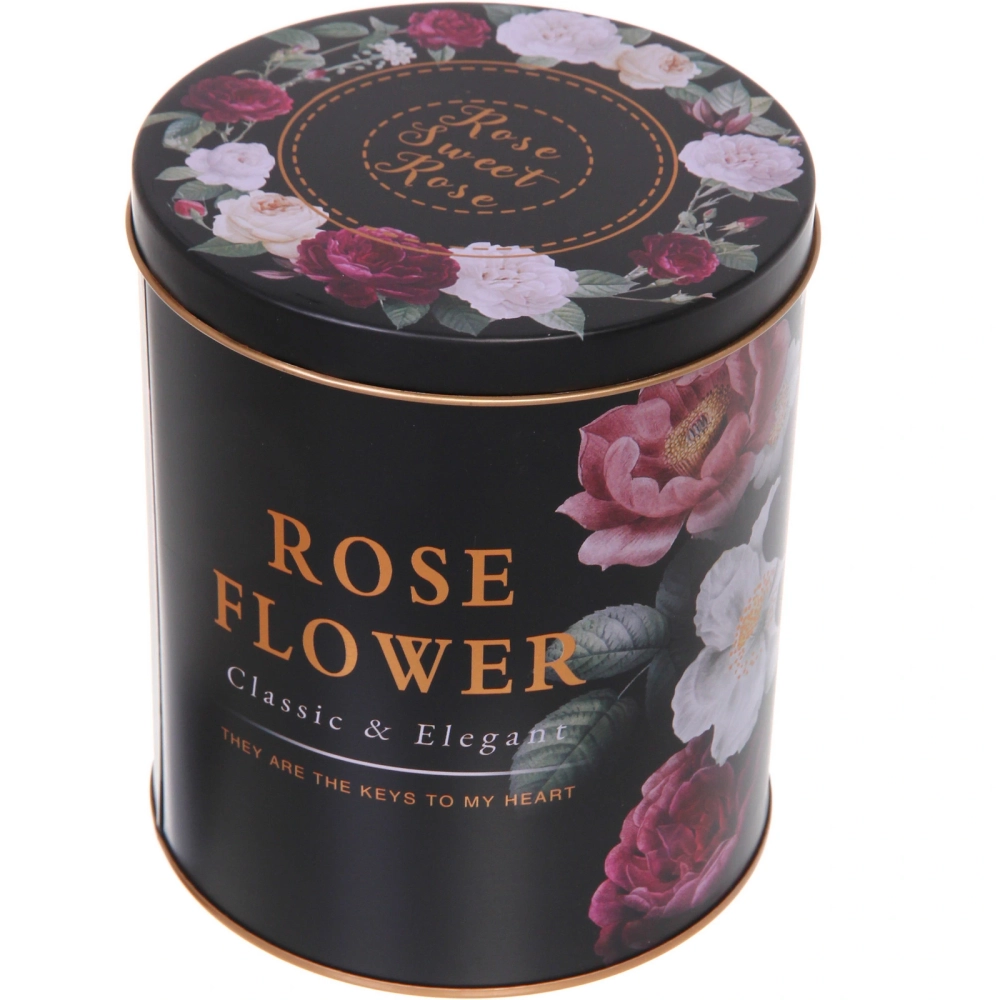 Банка для хранения металлическая «Цветочная магия» 2000мл