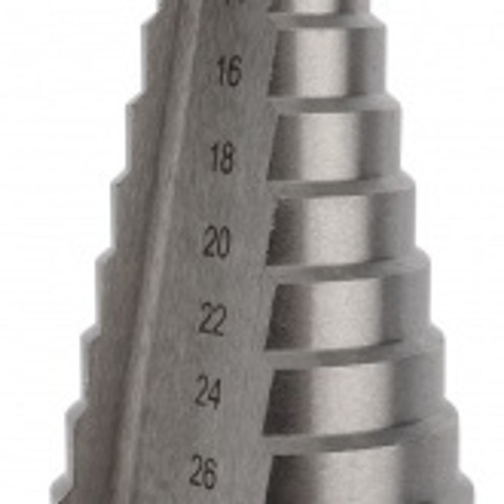 Сверло по металлу ступенчатое 4,0-32,0 мм 102 mm 62 HRC Kranz KR-12-6603