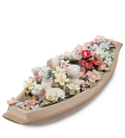 Pavone CMS-33/61 Композиция «Щенки в цветочной лодке»