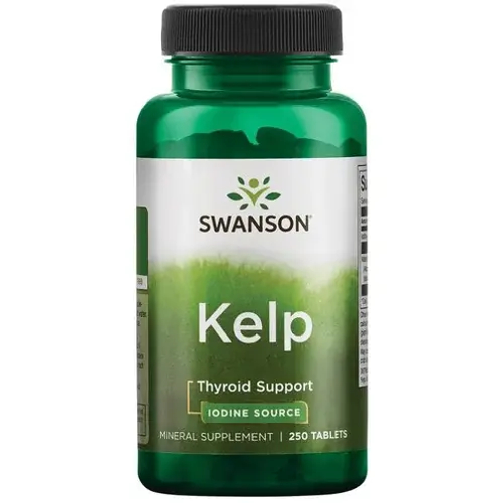 Диетическая добавка Swanson Kelp, 250 таблеток