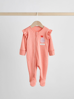 Комбинезон / Cлип для малышей Next F35-967, 3 шт., Персиковый, Розовый