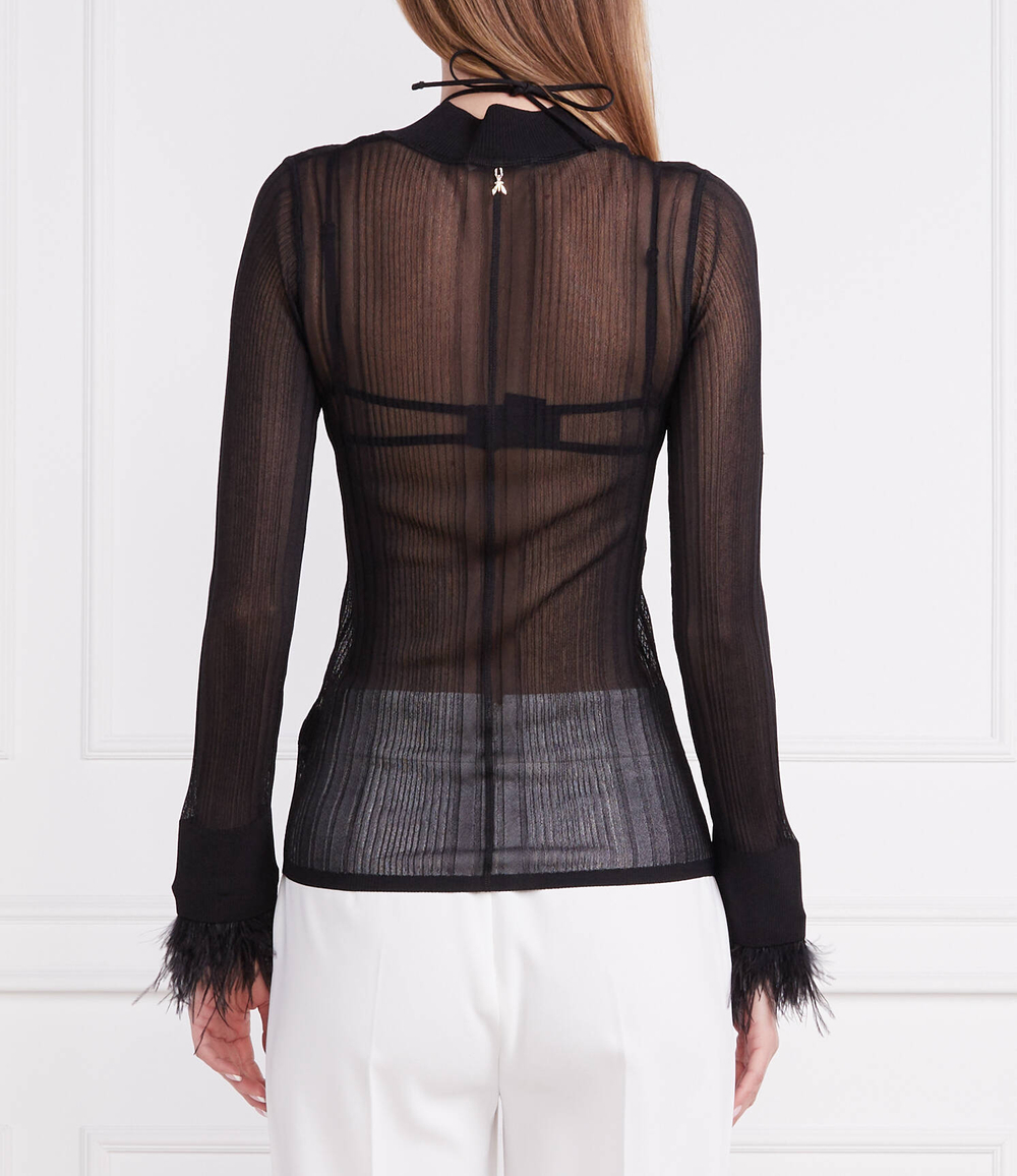 блузка maglia/knit Patrizia Pepe - черный(8K0089 K078)