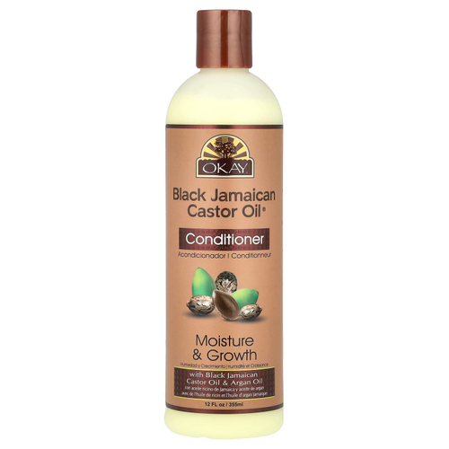 Okay Pure Naturals, Black Jamaican Castor Oil®, кондиционер, 355 мл (12 жидк. унций)