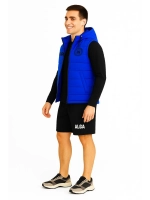 Жилет утепленный синий