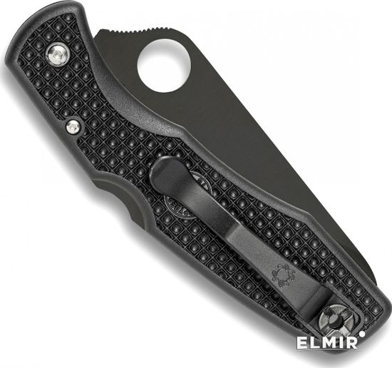 Складной нож Spyderco Salt 1 88SBBK c клинком из стали H1, рукоять FRN