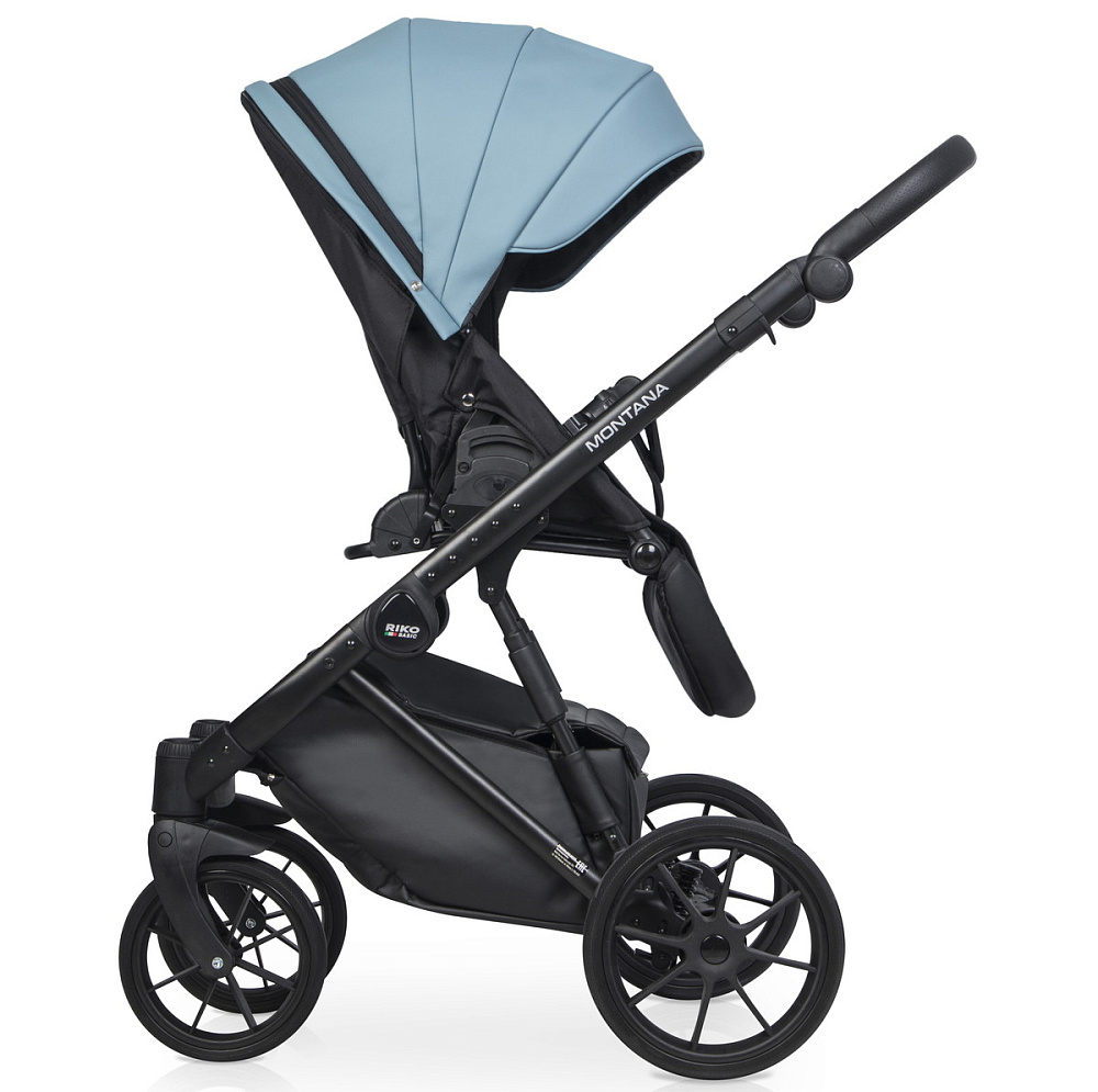 Детская коляска Riko Basic Montana Ecco 3 в 1 16 Blue