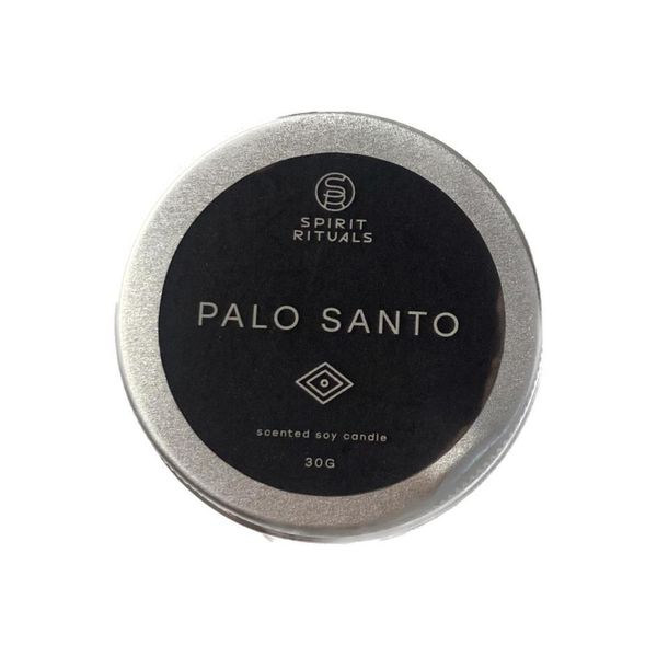 Spirit Rituals Palo Santo Scented Soy Candle 30г - Соевая свеча Пало Санто