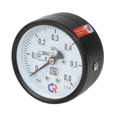 Манометр ТМ-310Т.00 осевой Дк63мм 0-1,0 МПа кл.1,5 G1/4" Росма 00000010928