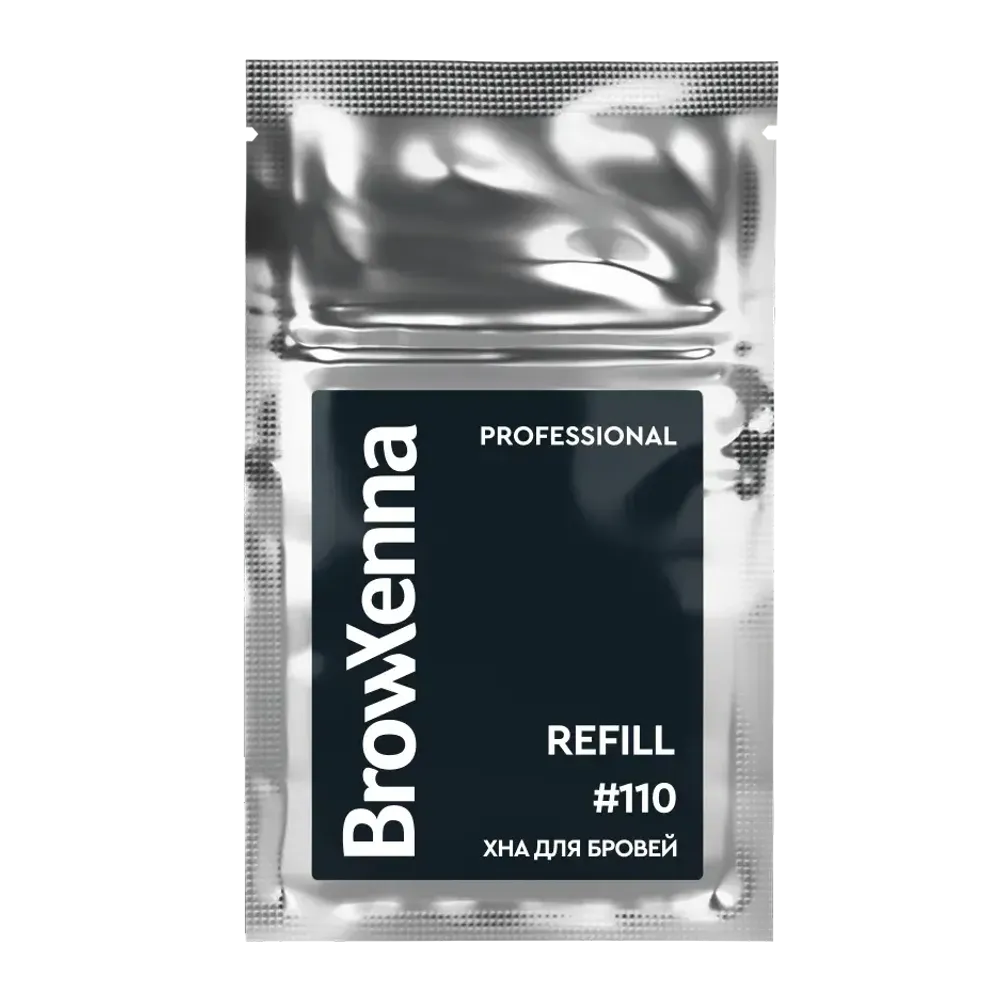 Хна для бровей Графитовый концентрат #110 BrowXenna, 6 гр