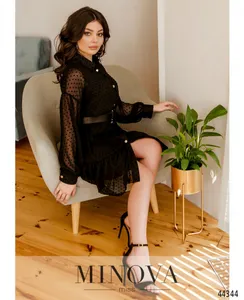 Платье 8634-черный Minova