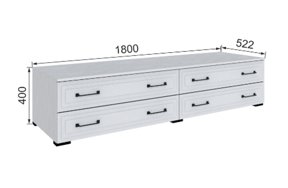 Тумба Бруклин 180ГТ-2