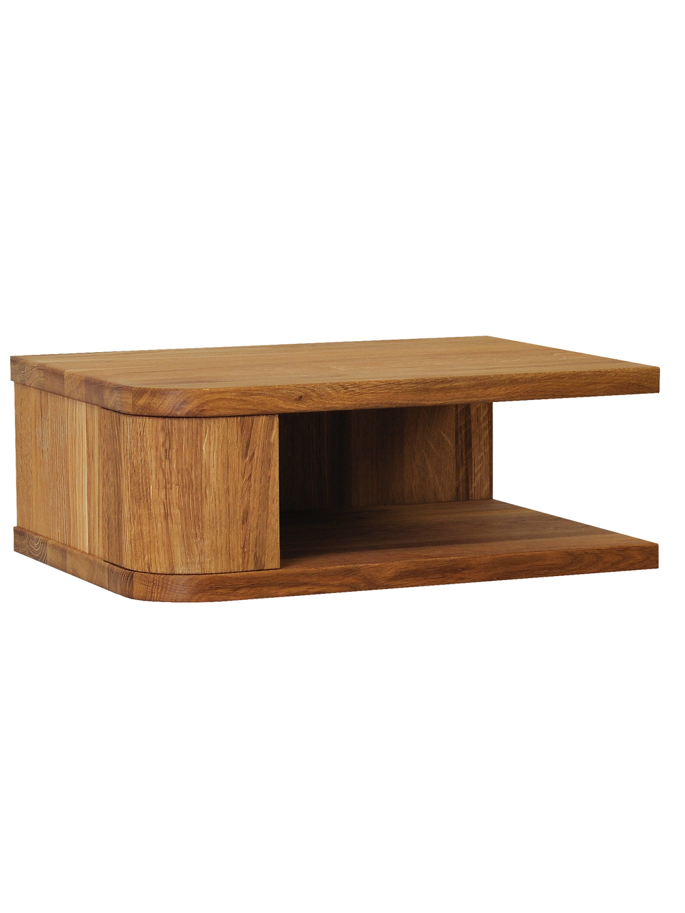 Комплект парящих прикроватных тумб Калантея из массива дуба