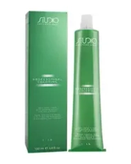 Studio Professional Крем-краска для волос с экстрактом женьшеня и рисовыми протеинами, 1.0 черный, 100 мл