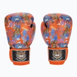 Боксёрские перчатки Top King Boxing Wild Tiger black/orange