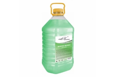 Жидкое крем-мыло  Секреты чистоты Зеленое яблоко, ПЭТ 5 л.