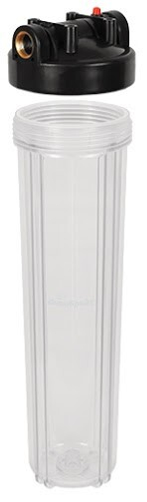 Корпус фильтра ВВ20 без карт. (ПРОЗ.) Аквабрайт  (4/1шт)