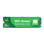 Твердотельный накопитель SSD 2TB Western Digital Green, NVMe, M.2 2280, PCI-E 4x4, (R3200/W3000 MB/s)