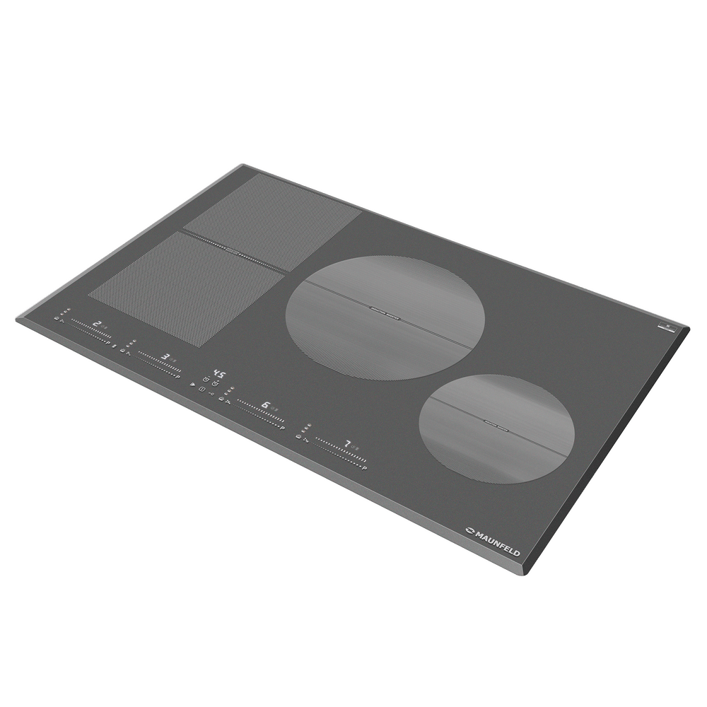 Индукционная варочная панель с Flex Zone и Booster MAUNFELD CVI804SFDGR