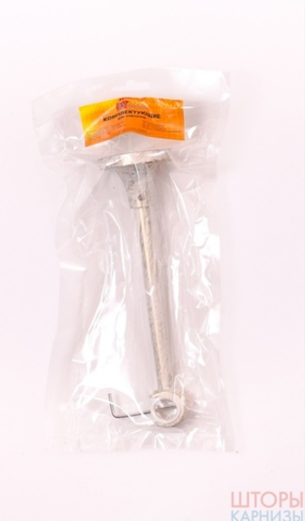 Держатель однорядный 16 мм слоновая кость