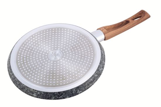 Сковорода блинная 28 см. из алюминия Kamille КМ-4172 с гранитным покрытием