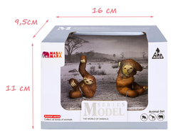 Игровой набор Masai Mara Мир диких животных: семья ленивцев