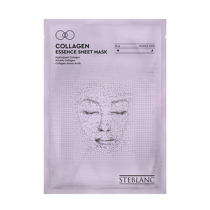 Тканевая маска-эссенция для лица с Коллагеном Steblanc Collagen Essence Sheet Mask 2шт