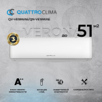 Сплит-система Quattroclima Verona QV-VE09WAE/QN-VE09WAE, инверторная, для помещения до 26 кв.м.