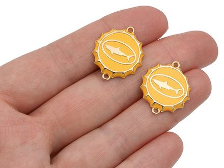 Коннектор "Shark" 19х22мм, эмаль