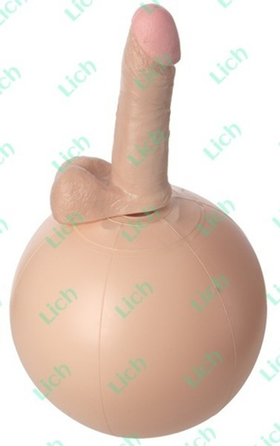 Надувной мяч с реалистичной насадкой HARNESS