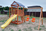 Детская площадка Савушка Мастер 5 (Махагон)