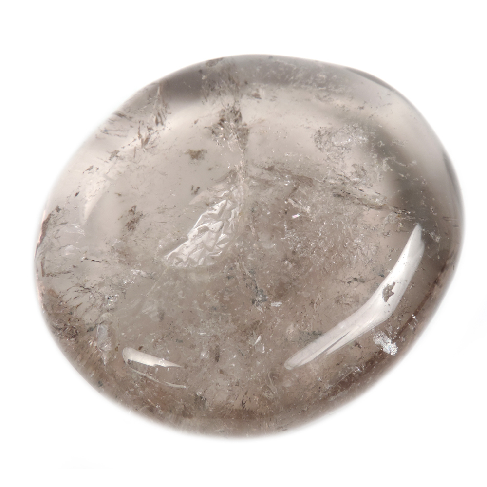 Галтель-"мыльце" кварц дымчатый асс.